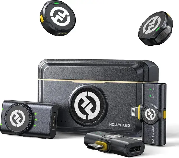 Melhor Microfone de Lapela: os 10 melhores em 2026 10. Microfone de Lapela Lark M2 - Hollyland