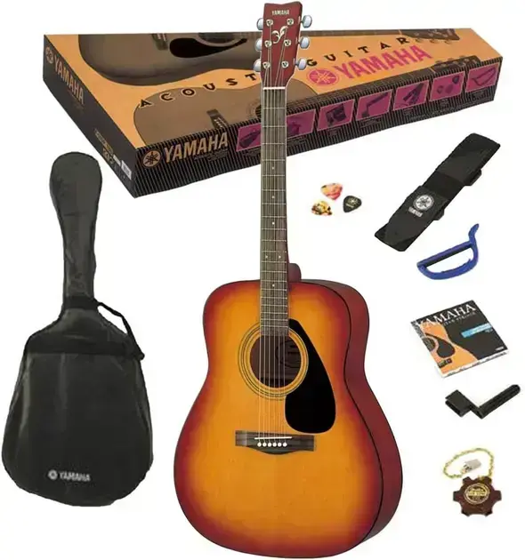 Melhor Violão Yamaha: os 7 melhores em 2026 2. Kit Violão Folk Acústico F 310P TBS - Yamaha