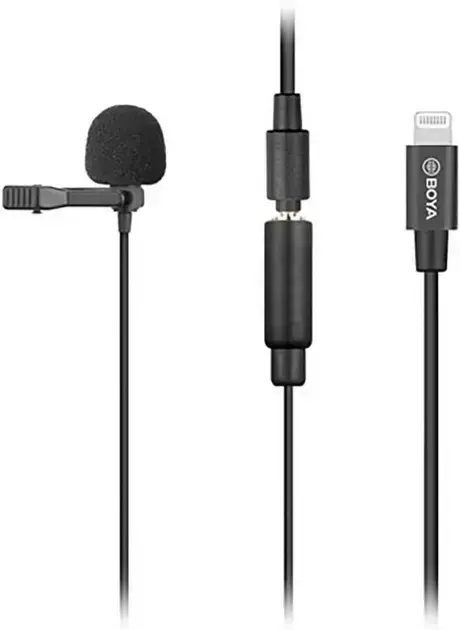 Melhor Microfone de Lapela: os 10 melhores em 2026 2. Microfone Lavalier BY-M2 - BOYA