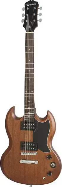Melhor Guitarra: as 5 Melhores em 2026 3. Guitarra SG Special VE Worn Walnut - Epiphone