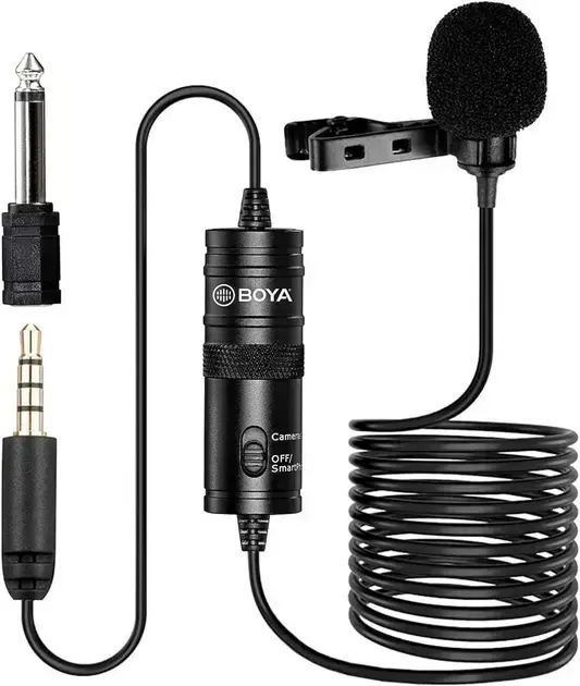Melhor Microfone de Lapela: os 10 melhores em 2026 3. Microfone de Lapela BY-M1 - BOYA
