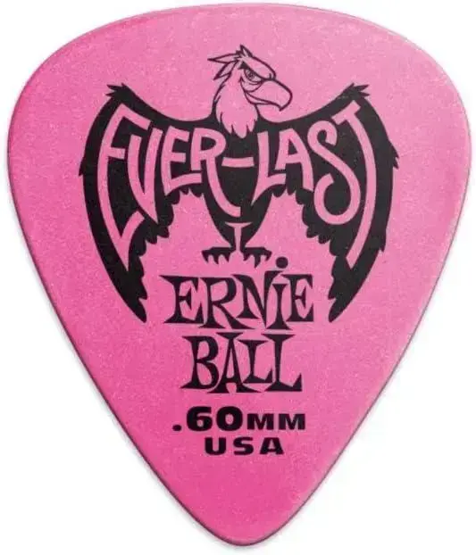 Melhor Palheta Para Violão: as 7 melhores em 2026 3. Palhetas Ernie Ball Everlast P09179 - Ernie Ball