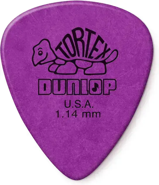 Melhor Palheta Para Violão: as 7 melhores em 2026 4. Palheta de guitarra Dunlop Tortex Standard - Jim Dunlop