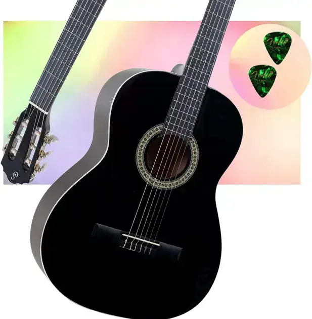 Melhor Violão: os 10 melhores em 2026 4. Violão Acústico Nylon Start N14 BK - Giannini