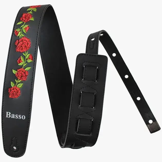 Melhor Correia Para Guitarra: as 7 melhores em 2026 5. Correia VT FL 01 Floral - Basso
