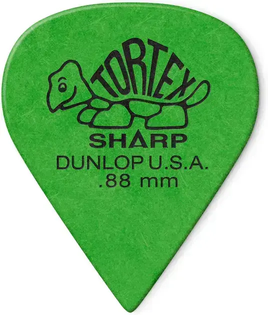 Melhor Palheta Para Violão: as 7 melhores em 2026 5. Palheta Dunlop 412P.88 Tortex® Sharp - Jim Dunlop