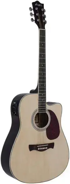 Melhor Violão Folk: os 7 melhores em 2026 5. Violão Elétrico Folk Memphis Natural Md18 - Tagima