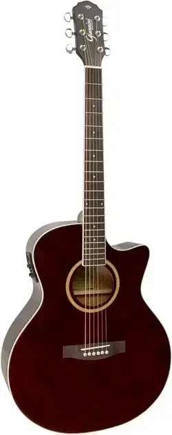 Melhor Violão Folk: os 7 melhores em 2026 7. Violão Elétrico Folk Aço Gsf3 Ceq Tdw - Giannini