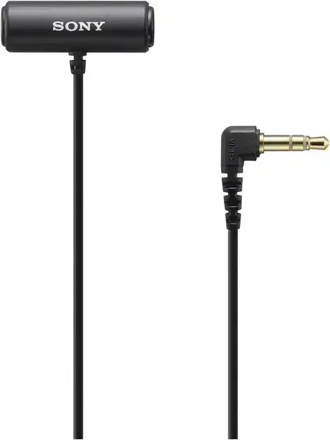 Melhor Microfone de Lapela: os 10 melhores em 2026 9. Microfone Compacto Estéreo ECMLV1 - Sony