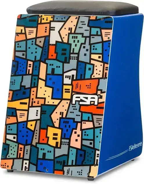 Melhor Cajon: os 4 melhores em 2026 1. Cajon Fsa Design Fc6625 Favela - FSA