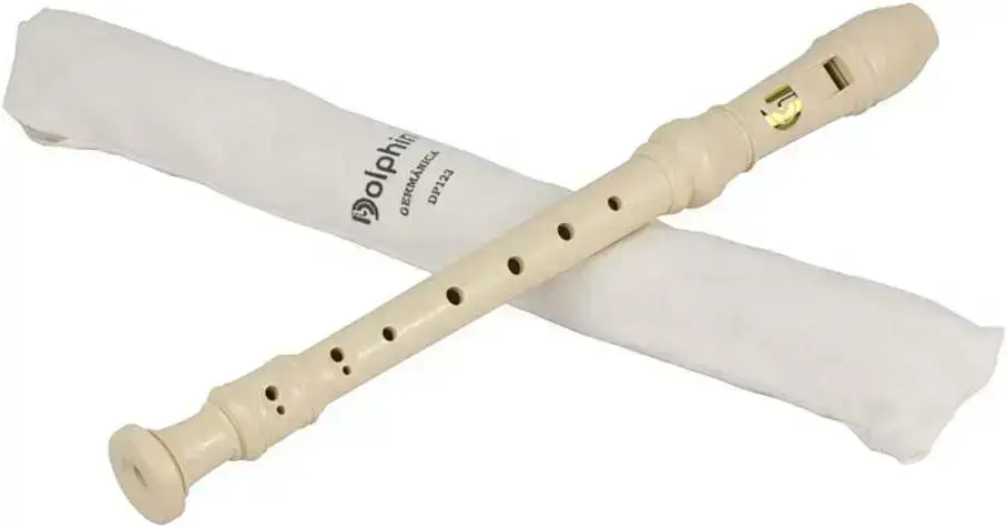 Melhor Flauta Doce: as 5 melhores em 2026 3. Flauta Doce Barroca Soprano Do Abs Dolphin - DOLPHIN 7745