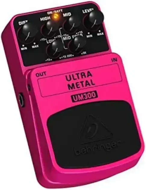 Melhor Pedaleira Boa e Barata: as 7 melhores em 2026 3. Pedal Ultra Metal UM300 - Behringer
