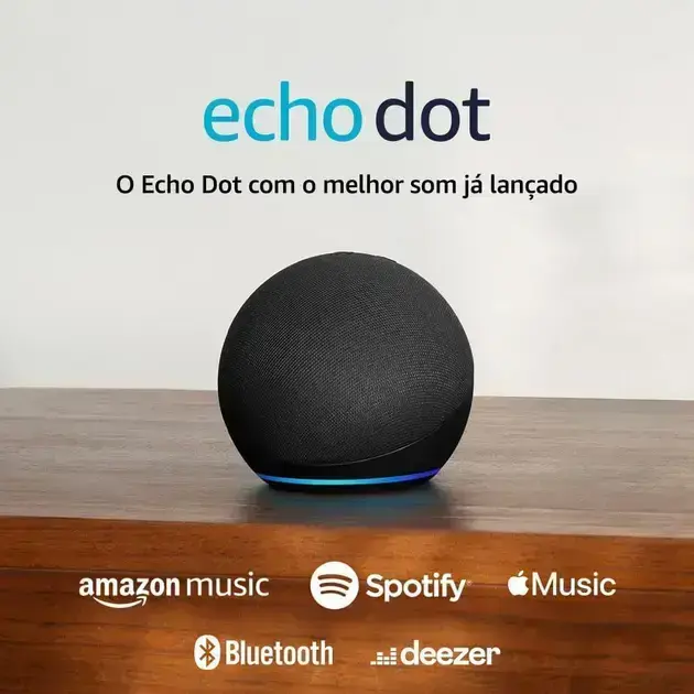 Melhor Aleza: as 6 melhores em 2026 4. Echo Dot 5ª Geração - Amazon
