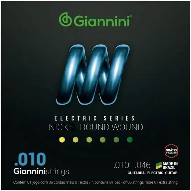 4. Encordoamento Guitarra Geegst 10 - Giannini