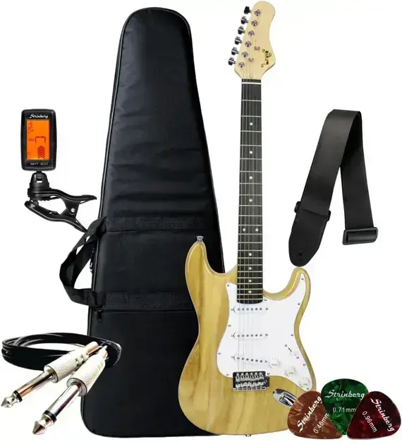 Melhor Guitarra Boa e Barata: as 7 melhores em 2026 5. Kit Guitarra Elétrica Bravo Beg100 - Bravo Music