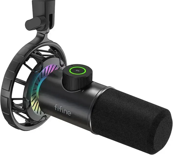 Melhor Microfone de Streaming: os 7 melhores em 2026 5. Microfone K658 - FIFINE