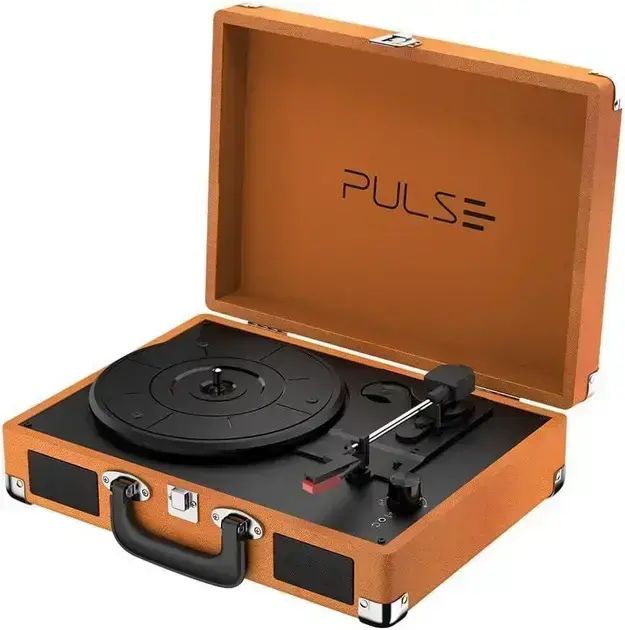 Melhor Vitrola: as 7 melhores em 2026 5. Vitrola Suitcase SP364 - Pulse