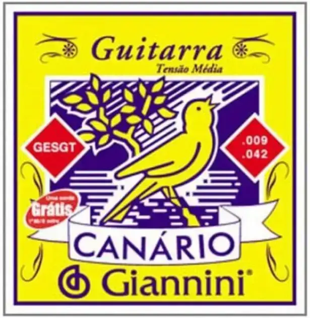 7. Encordoamento Guitarra Gesgt9 - Giannini