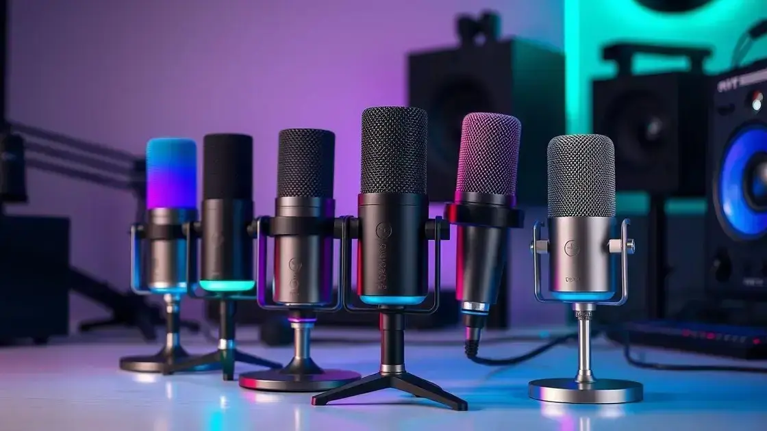Melhor Microfone de Streaming: os 7 melhores em 2026 Melhores Microfones para Streaming: 7 Opções Imperdíveis em 2026